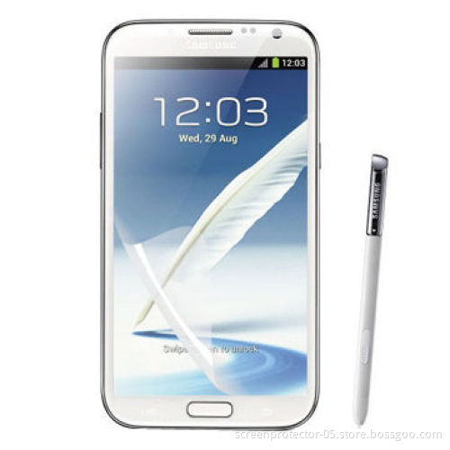 Anti-glare Protector for Samsung Note 2, Made of 100% PET from Japan